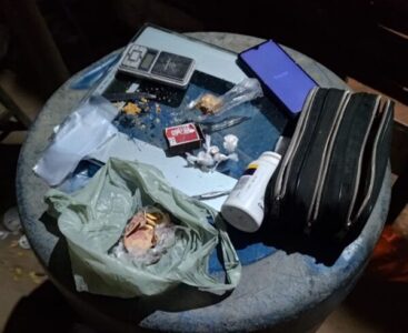 Homem foi preso com muita droga no bairro Guarita em Timon nesta quarta (9)