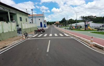 Ruas de Araioses ganham nova cara com a chegada da pavimentação asfáltica