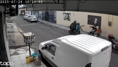Vítima de assalto é baleada na cabeça em São Luís; câmeras registram momento do crime