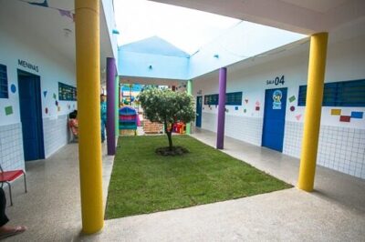 Vereador PA comemora reforma de creche pela prefeita Dinair atendendo requerimento de sua autoria