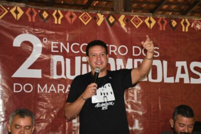 Em Alcântara, vice-governador Felipe Camarão participa de Encontro com mais de 250 líderes quilombolas do estado