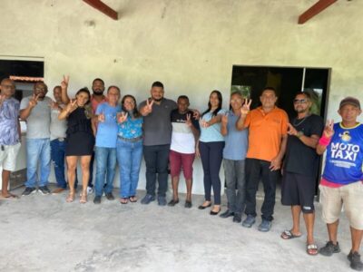 MAIS DE 20 LIDERANÇAS DEIXAM O GOVERNO E ADEREM A PRÉ CANDIDATURA DA DRA. VAGMA EM PALMEIRÂNDIA, ENTRE ELES O VEREADOR MARQUINHOS DE GREG.