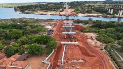 Metade da construção da nova ponte de Estreito está concluída