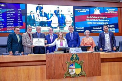Assembleia Legislativa concede ‘Título de Cidadão Maranhense’ a João Geraldo Bugarin