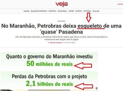 Esqueletos da Refinaria de Bacabeira: Seriam cemitérios dos sonhos e da prosperidade Maranhense?