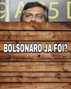 Na imagem do dia: Bolsonaro já foi?
