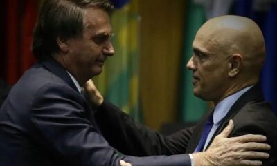 Moraes vai ao Planalto entregar convite de posse a Bolsonaro