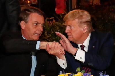 Trump acusa Brasil de “caça às bruxas” e cobra: “Deixem Bolsonaro em paz!”