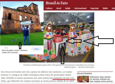 Circo da vacinação (parte II), ou: o Maranhão vai ficar de novo no rabo da fila por culpa de Flávio Dino?