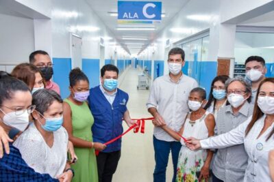 Braide entrega reforma da Ala C do Socorrão II e promete reformas gerais no hospital que é refêrencia no estado…