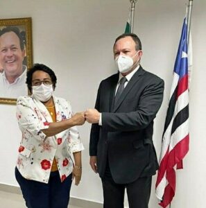 Brandão recebe apoio da deputada Socorro Waquim