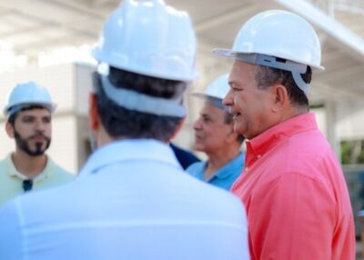 Brandão vistoria obra do novo Terminal de Passageiros da Baixada Maranhense