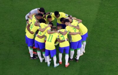 Brasil usará uniforme vermelho e preto na Copa de 2026 com logo de Michael Jordan