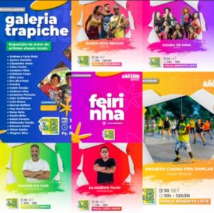 A Feirinha São Luís deste domingo (10) mostra porque São Luís é a capital brasileira do reggae com aulão do ritmo e show