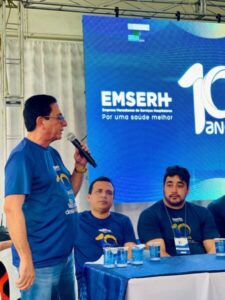 Deputado Hemetério Weba destaca o trabalho de ampliação na saúde da Regional de Santa Luzia do Paruá