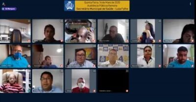 Vereadores debatem com secretário de Saúde continuidade das medidas de combate ao Covid-19 em São Luís