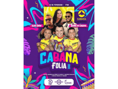 Cabana Folia 2025: esquenta de Carnaval no Paranã promete agitar o fim de semana
