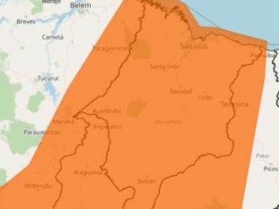 Maranhão em alerta: Inmet emite aviso laranja para chuvas intensas nesta sexta-feira(17)