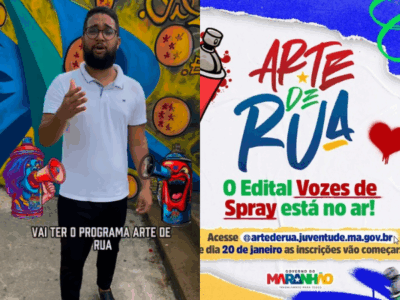 Grafiteiros de Paço do Lumiar, sua arte pode levar R$ 20 Mil: descubra como participar do edital ‘Vozes do Spray’!