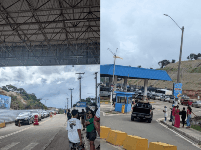 Caos no Cujupe: motoristas enfrentam fila quilométrica e tumulto para embarque