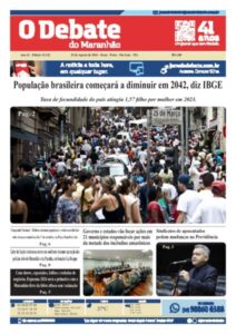 Jornal O Debate do dia 23/08/2024