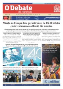 Jornal O Debate do dia 27/04/2025