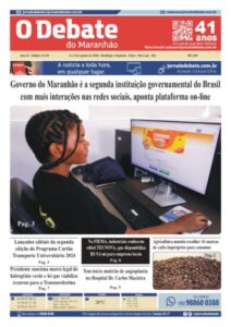 Jornal O Debate do dia 04 e 05/08/2024