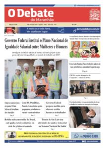Jornal O Debate do dia 09/04/2025