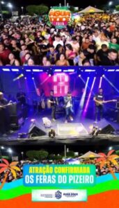 Confirmado: Os Feras do Piseiro no carnaval de Água Doce do Maranhão