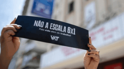 Mobilização pelo fim da escala 6×1 marca feriado da Proclamação da República