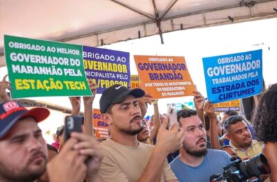 Brandão inaugurou importantes obras em Governador Edison Lobão e Ribamar Fiquene