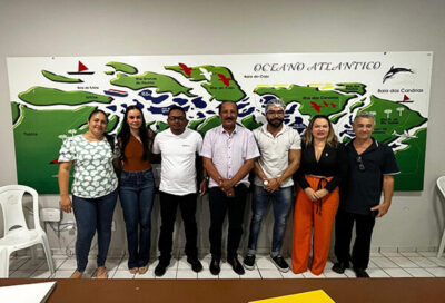 Prefeito Neto Carvalho recebe equipe que irá trabalhar no Centro de Imagens de Araioses
