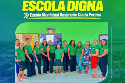 Turilândia – Escola Municipal Rosimeire Costa Pereira Recebe Prêmio Escola Digna