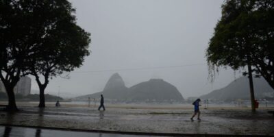 RJ terá chuva intensa e rajadas de vento de 100km/h no fim de semana