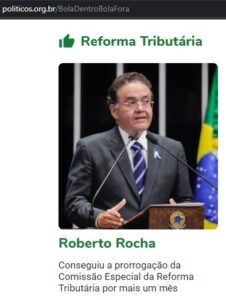 Diferente dos cupichas de Flávio Dino, Senador Roberto Rocha segue como destaque nacional…