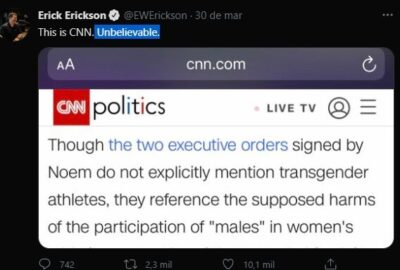 Imprensa militante: CNN se declara a favor da ideologia de gênero…
