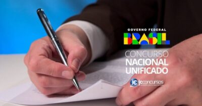 3.652 VAGAS: Concurso Nacional Unificado: Urgente! Assinado contrato com banca