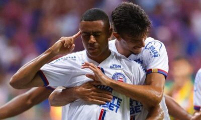 Bahia goleia o Sampaio por 4 a 0 na Copa do Nordeste