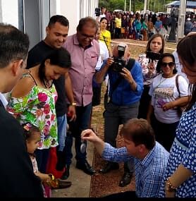 Em Rosário, presidente Bolsonaro é exaltado durante entrega de obras pela prefeita Irlahi…