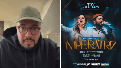 Cantor gospel denuncia falta de transparência em evento após ser associado a artista casada com acusado de abuso