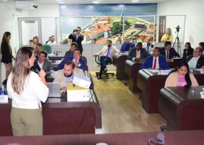 Lei de Zoneamento é apresentada por representantes do Executivo na Câmara de Vereadores de Ribamar