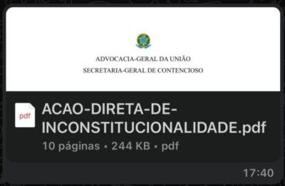Após manifestação da Assembleia, AGU propõe arquivamento de ação movida pela PGR no caso TCE
