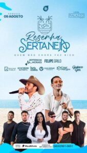 Resenha Sertaneja promete noite de grandes emoções com Jefferson Moraes e Felipe Grilo no Palazzo Eventos