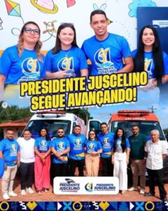 61 anos de Presidente Juscelino é marcado por entrega de obras na gestão Dr. Pedro Paulo