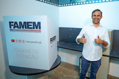 PREFEITO WALLAS ROCHA PARTICIPA DA ELEIÇÃO PARA NOVA DIRETORIA DA FAMEM