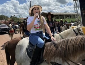 Primeira-dama de Turilândia, Dra. Eva Curió movimenta Matões do Norte, na I Cavalgada das férias e fortalece nome para a Assembleia Legislativa