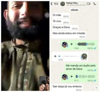 Família recebe mensagem de maranhense desaparecido na guerra da Ucrânia: “Estou vivo”