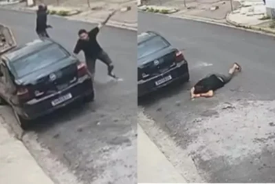 CENAS FORTES: Delegado é assassinado com tiro nas costas durante assalto