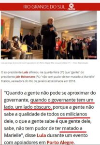 Após propagar fakenews, Lula deverá ser processado por calunia e difamação pelo presidente do Brasil…