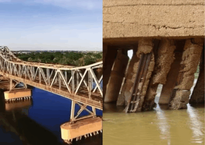 Ponte Metálica entre Teresina e Timon será interditada por 30 dias para manutenção da estrutura de 85 anos